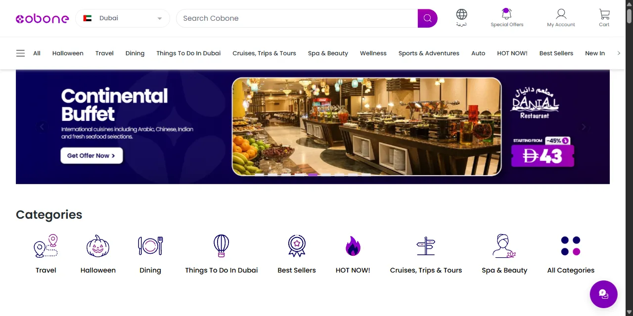 Cobone Deals Scraper