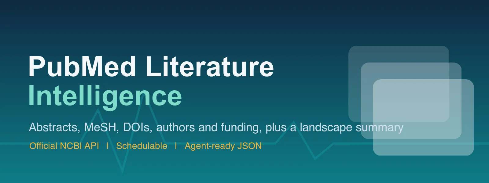 PubMed Literature Intelligence