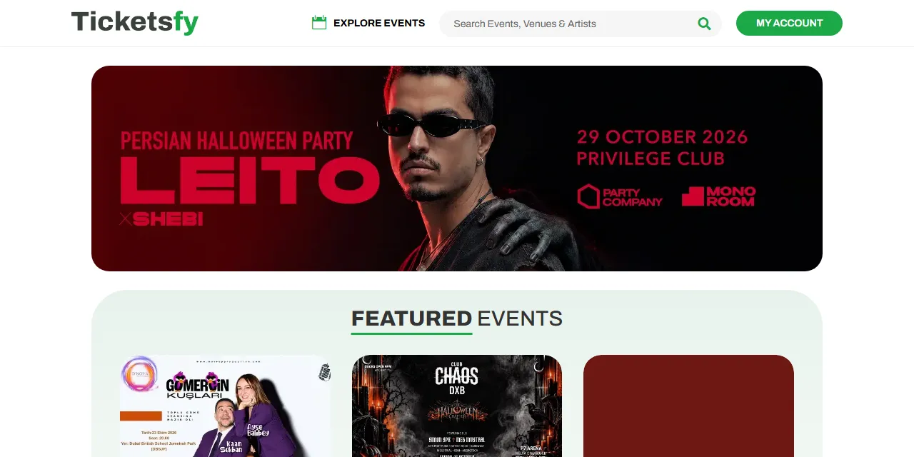 Ticketsfy Scraper