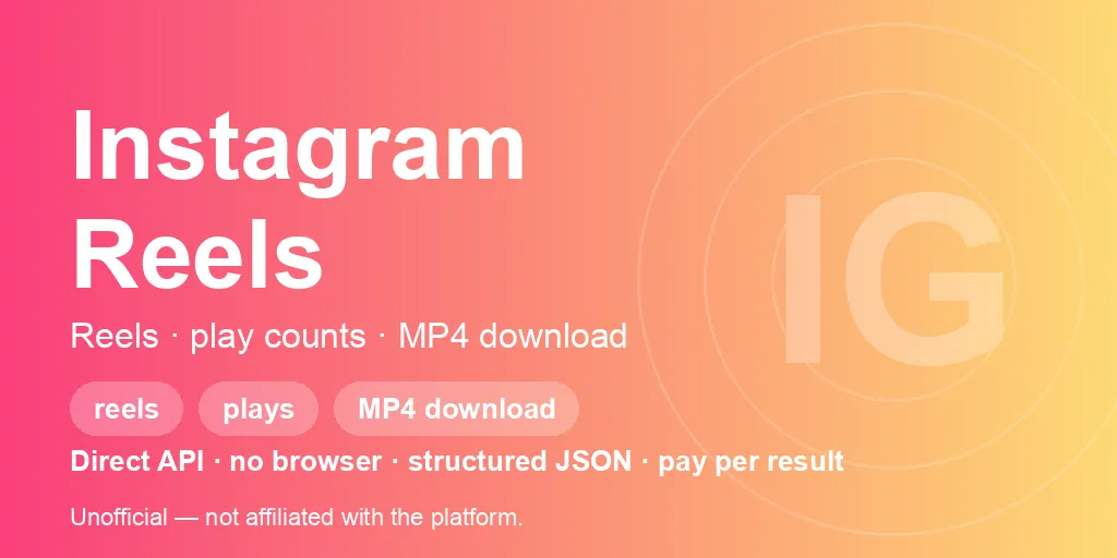 instagram-reels-scraper