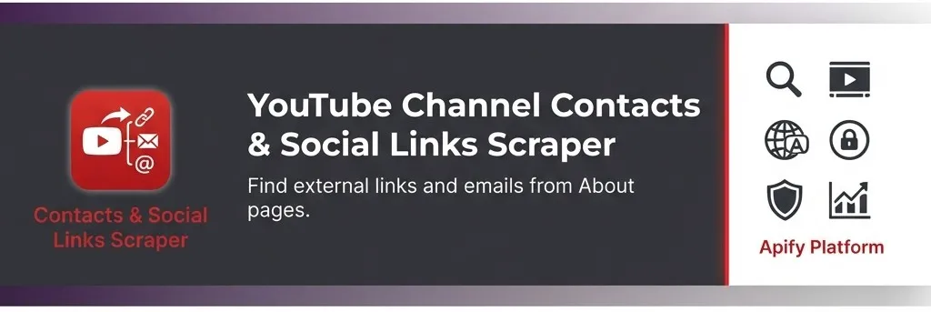 YouTube Channel Contacts Scraper