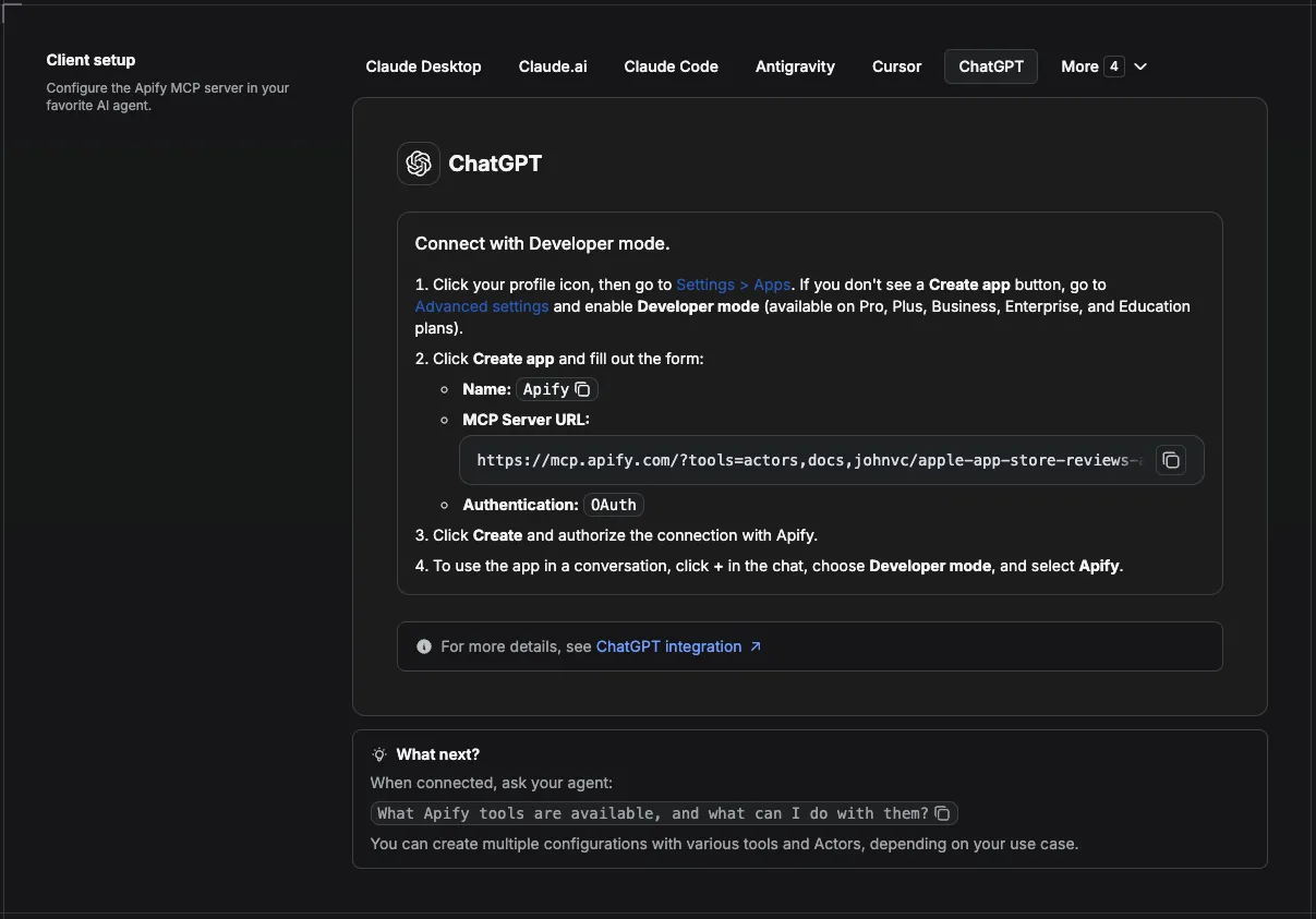 Install in ChatGPT
