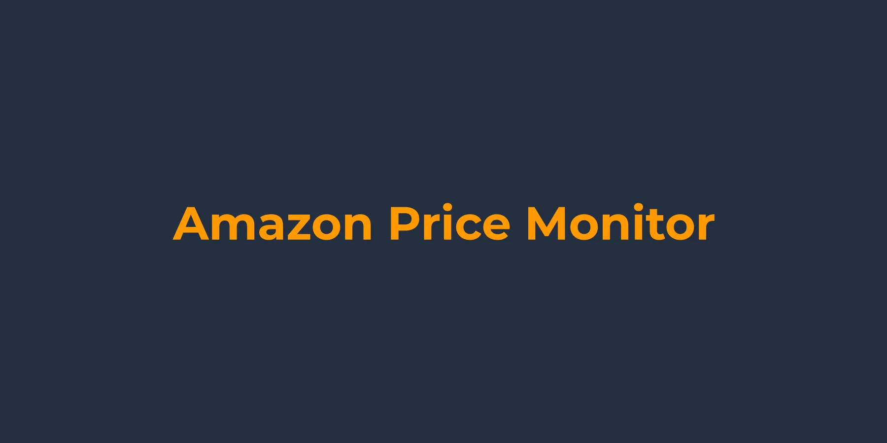 Amazon Price Monitor