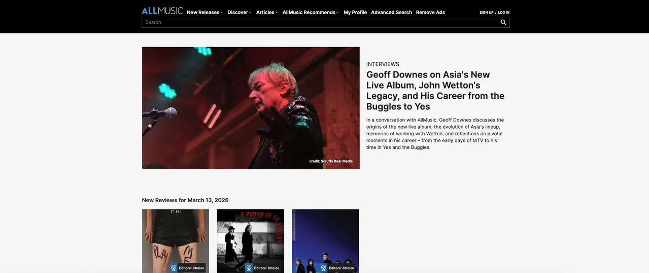 ALLMUSIC Scraper