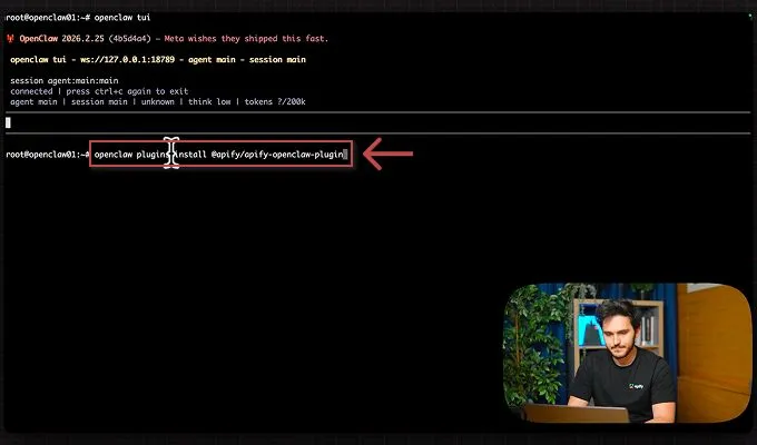 Apify - OpenClaw plugin install.jpg