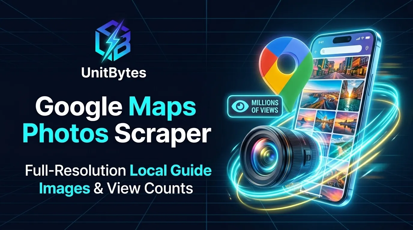 Google Maps Contributor Photos Scraper by UnitBytes