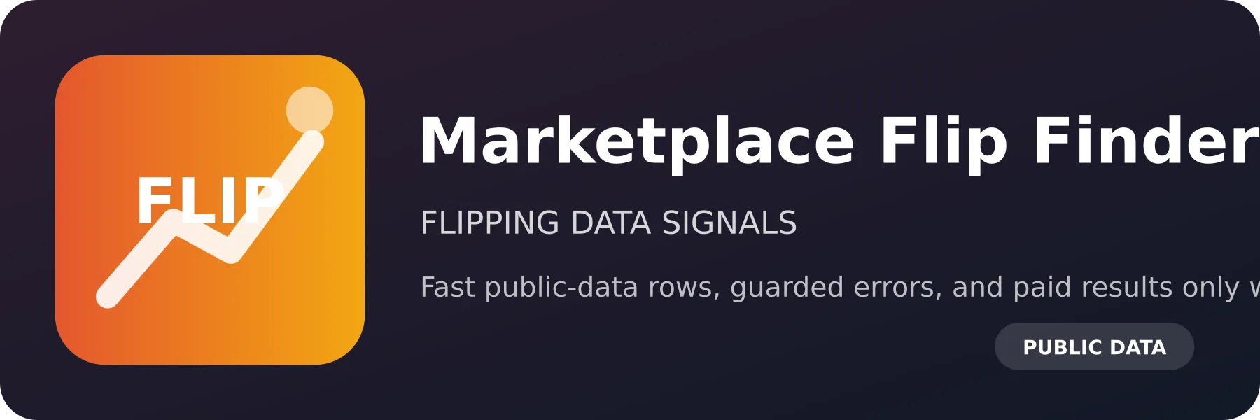 Marketplace Flip Finder logo