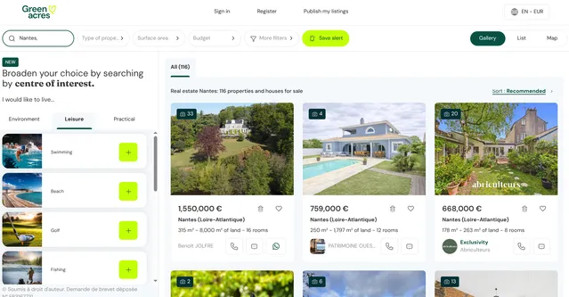 Green Acres Website