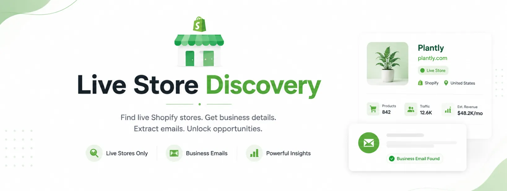 Shopify Website Scraper (Email)