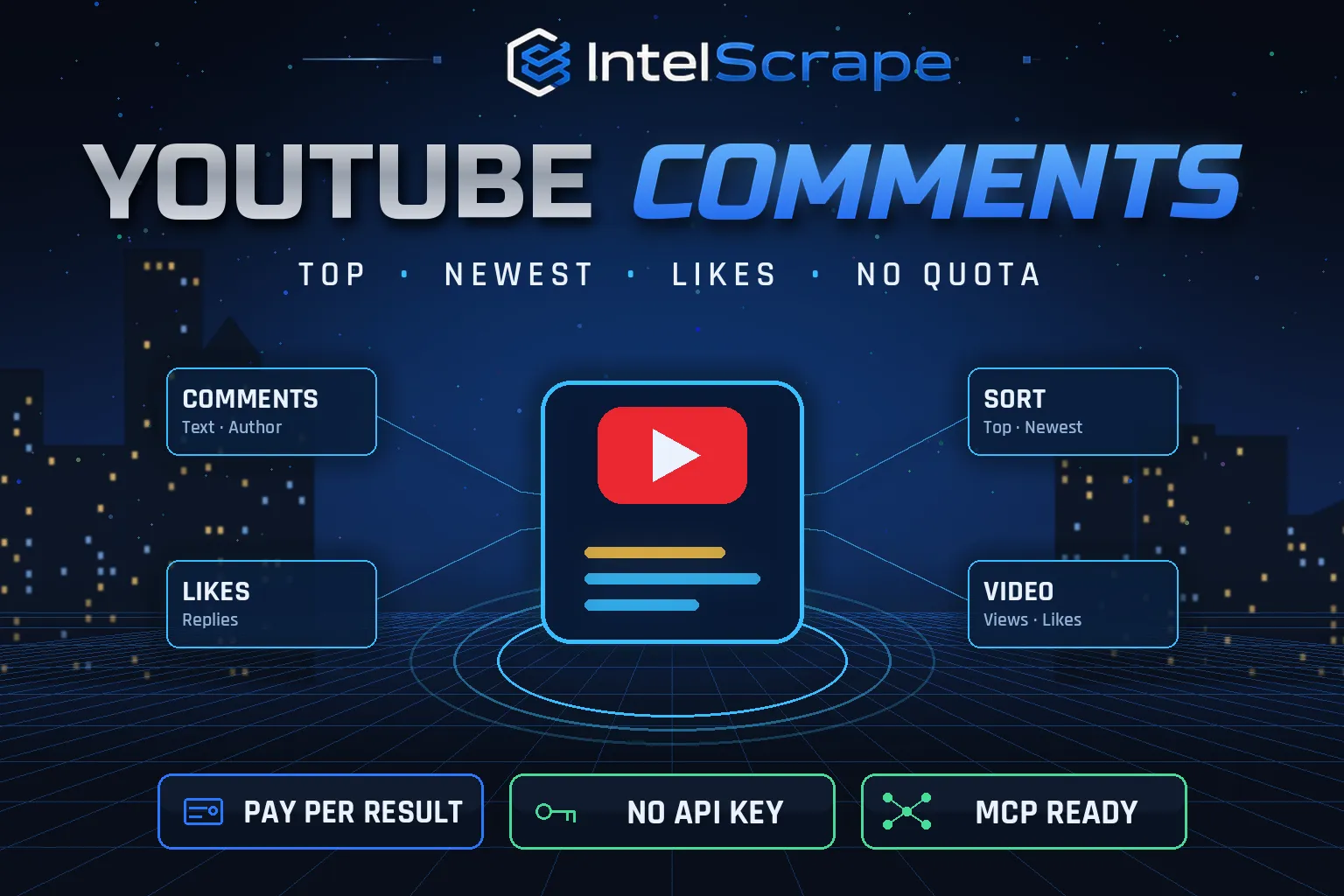 YouTube Comments Scraper — Export Video Comments & Likes