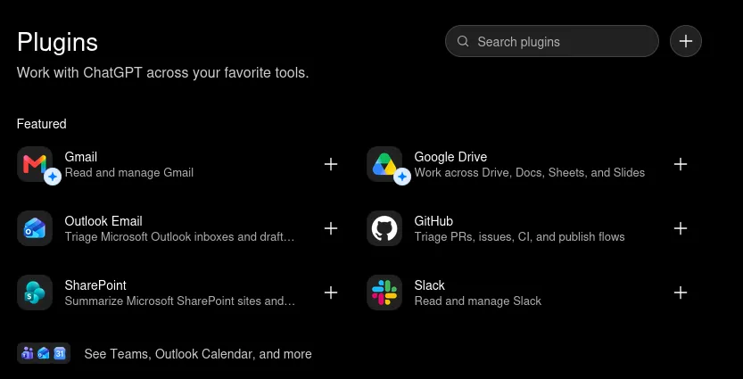Browse Plugins