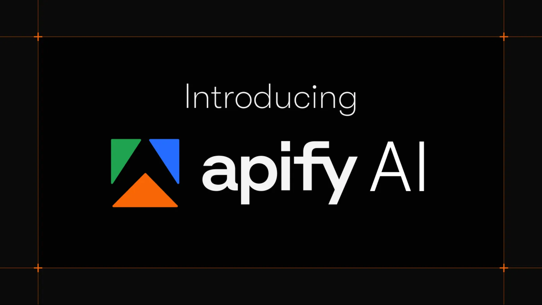 Apify AI is live