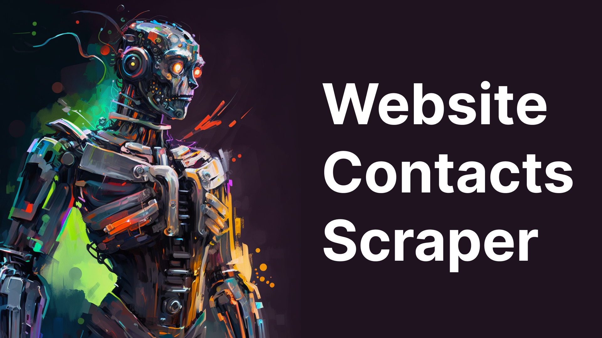 Website Contacts Scraper Featured Image