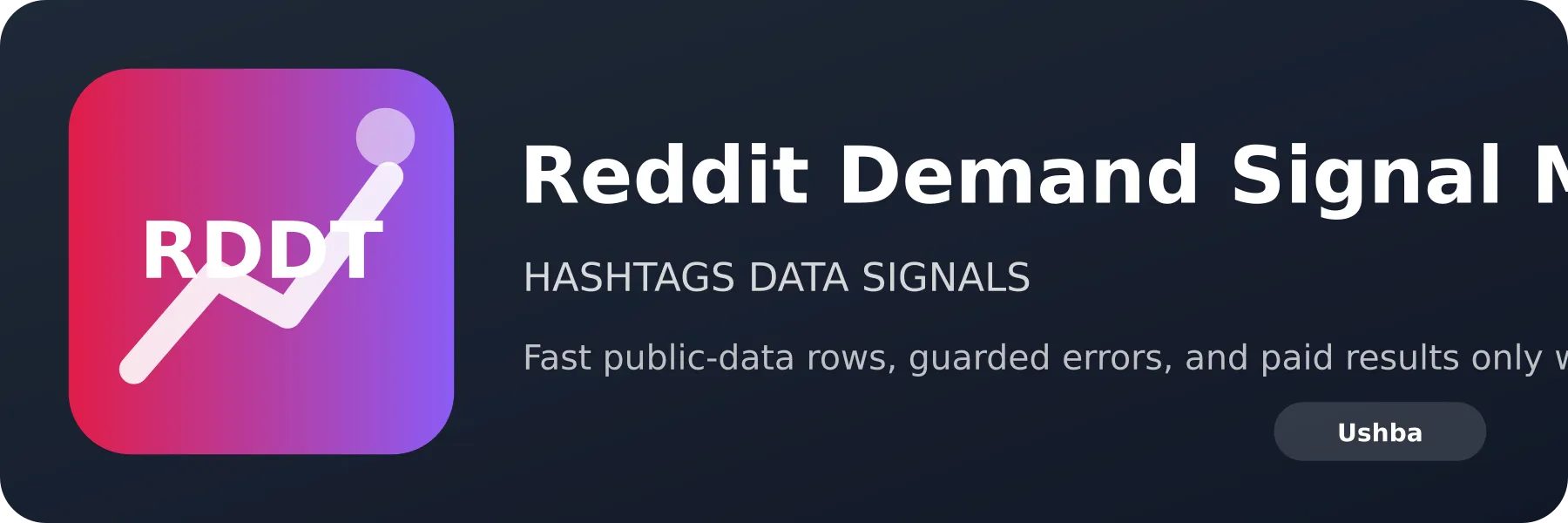 Reddit Demand Signal Miner logo