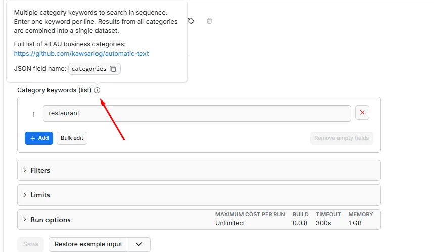 AU Business Leads Search API