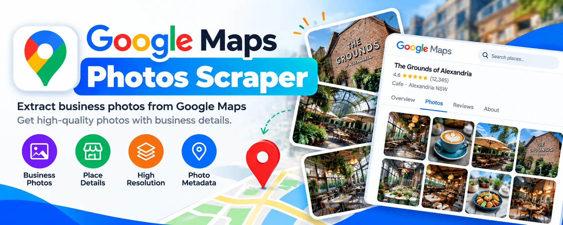 Google Maps Photos Scraper
