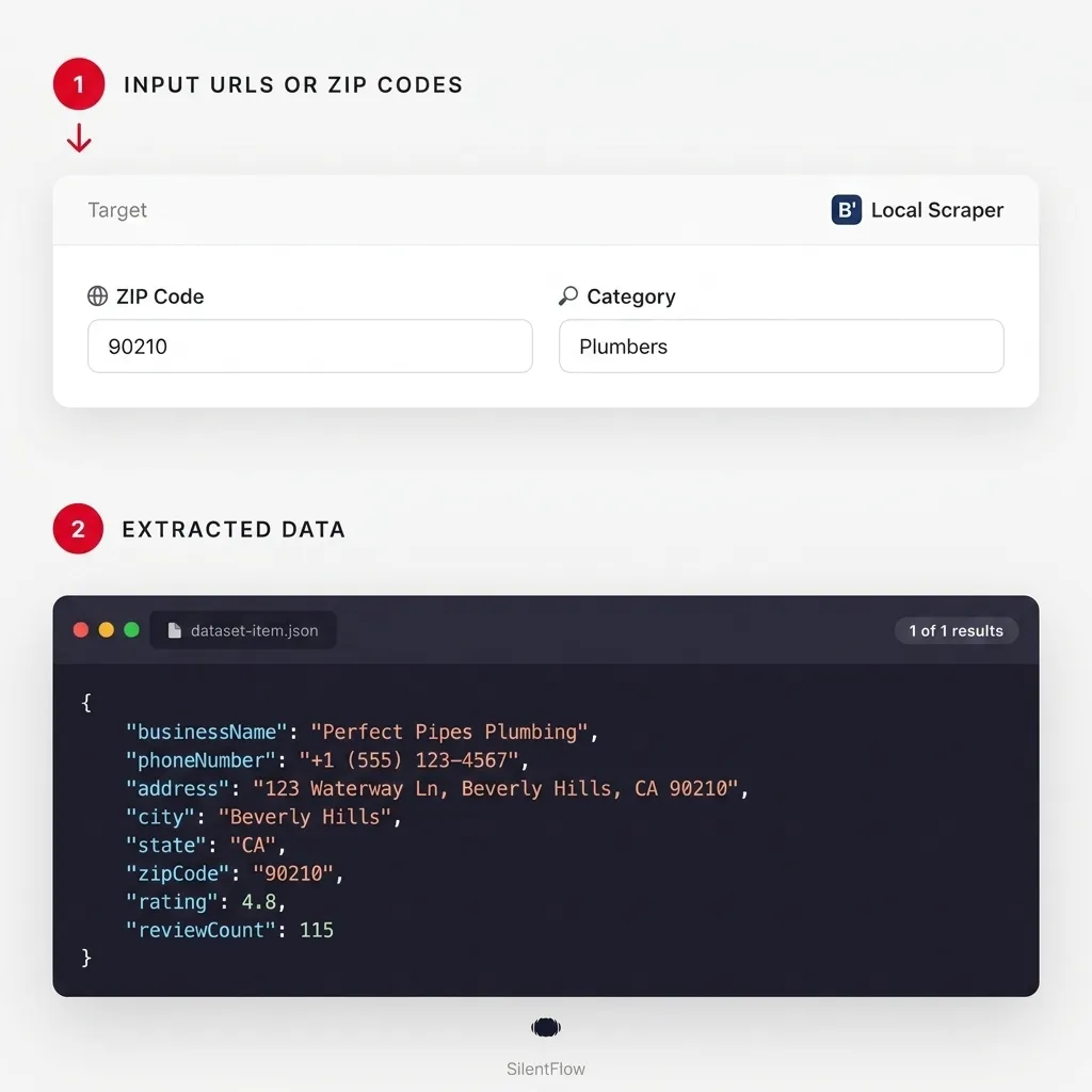 How Angi Scraper works