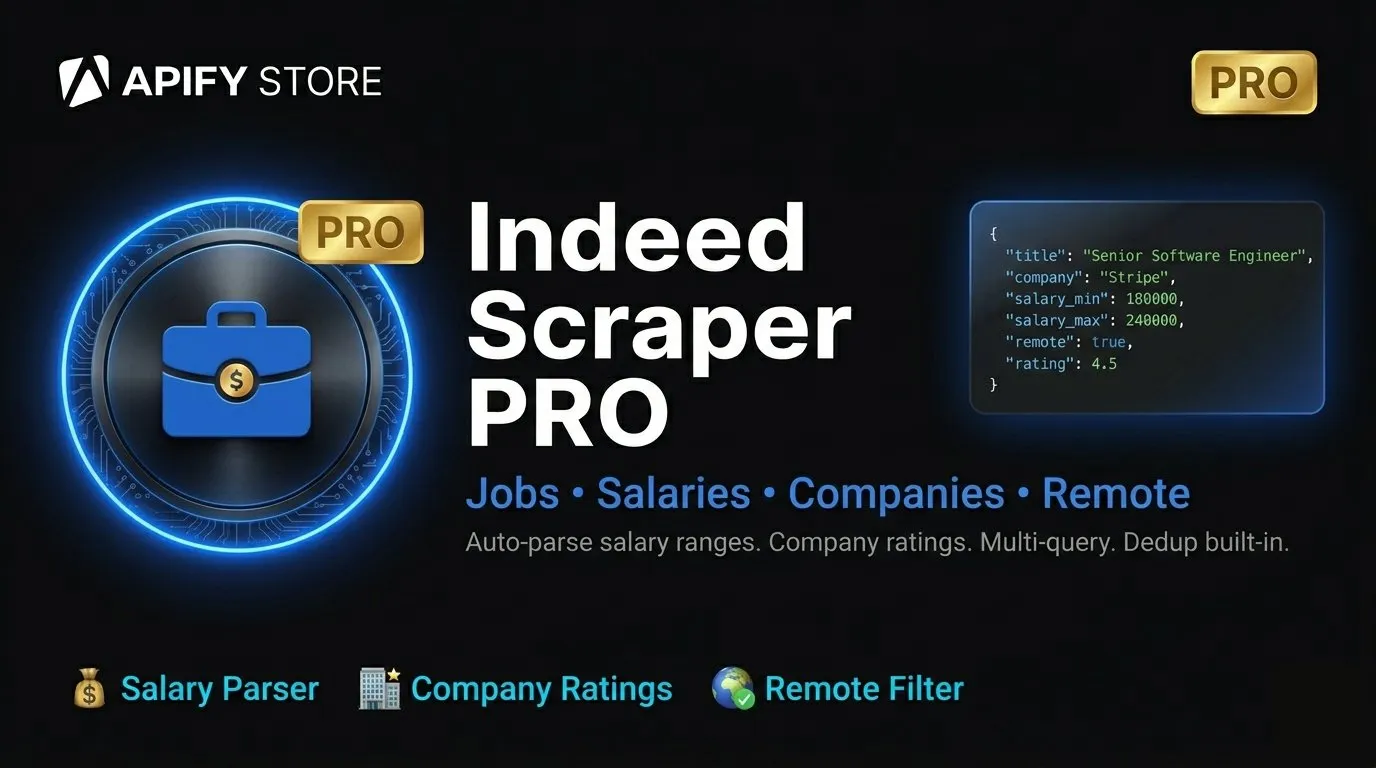 Indeed Scraper Pro