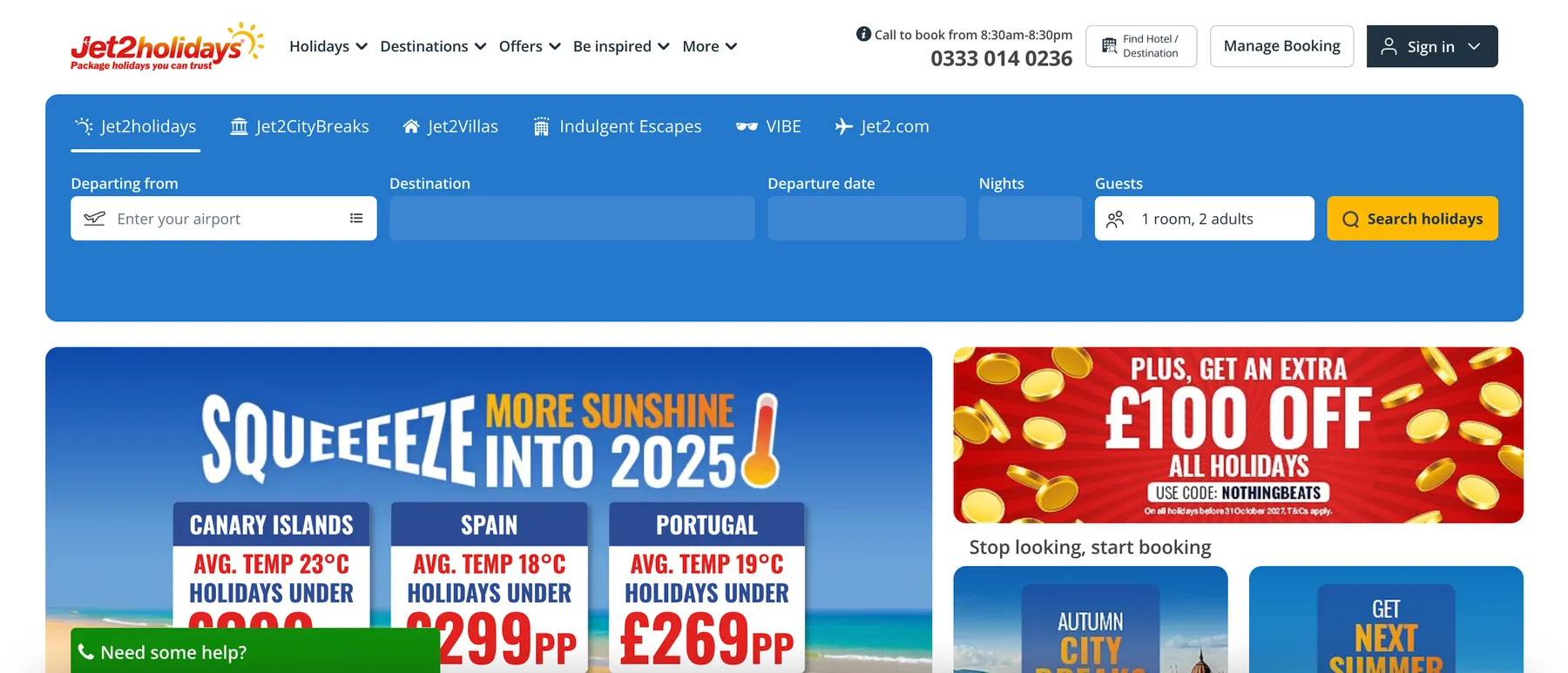 Jet2Holidays Scraper
