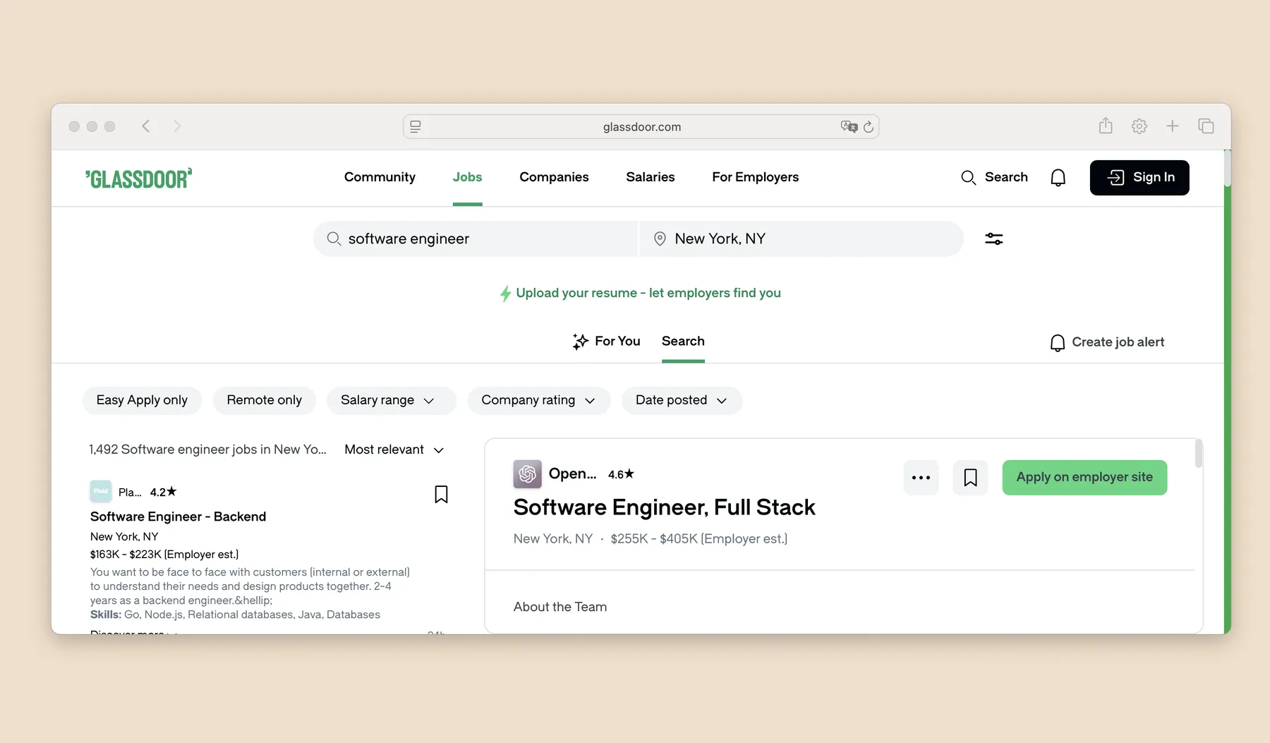 Glassdoor Jobs Scraper Cover Image