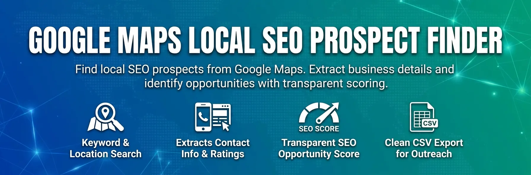 Google Maps Local SEO Prospect Finder