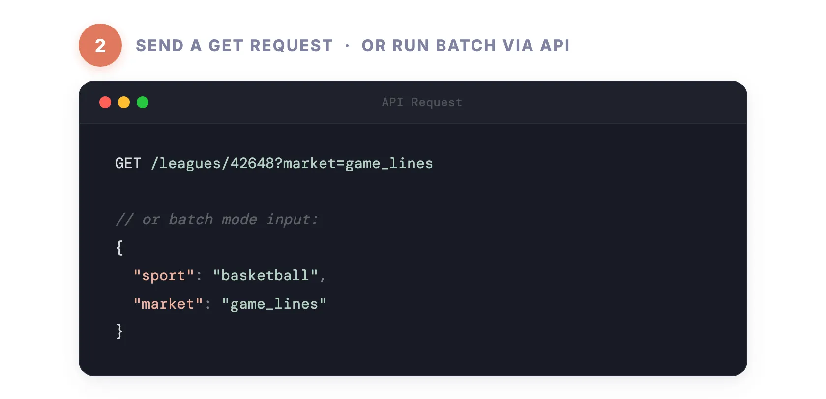 DraftKings real-time API — GET request example for NBA odds