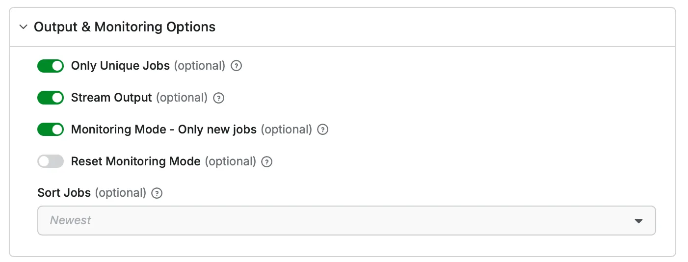 Scraper Sample Input