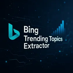 Trending Topics Extractor from Bing avatar
