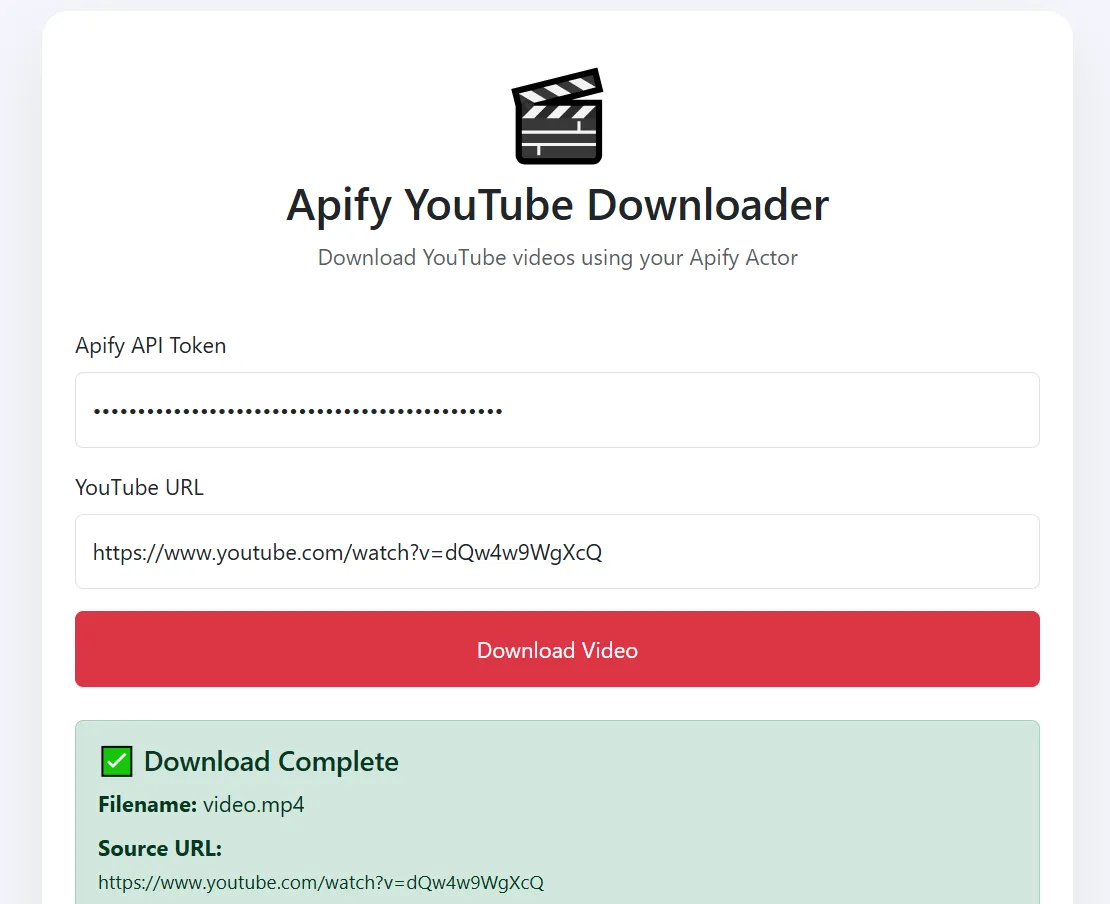 YouTube Downloader