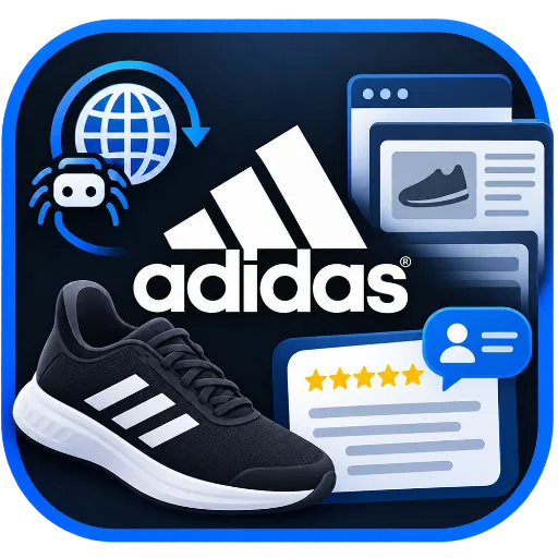 adidas products & reviews scraper logo