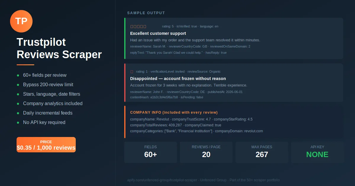 trustpilot-scraper