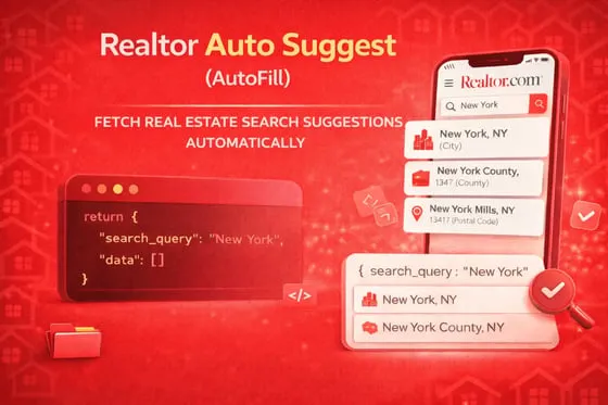 Realtor Auto Suggest Actor Cover