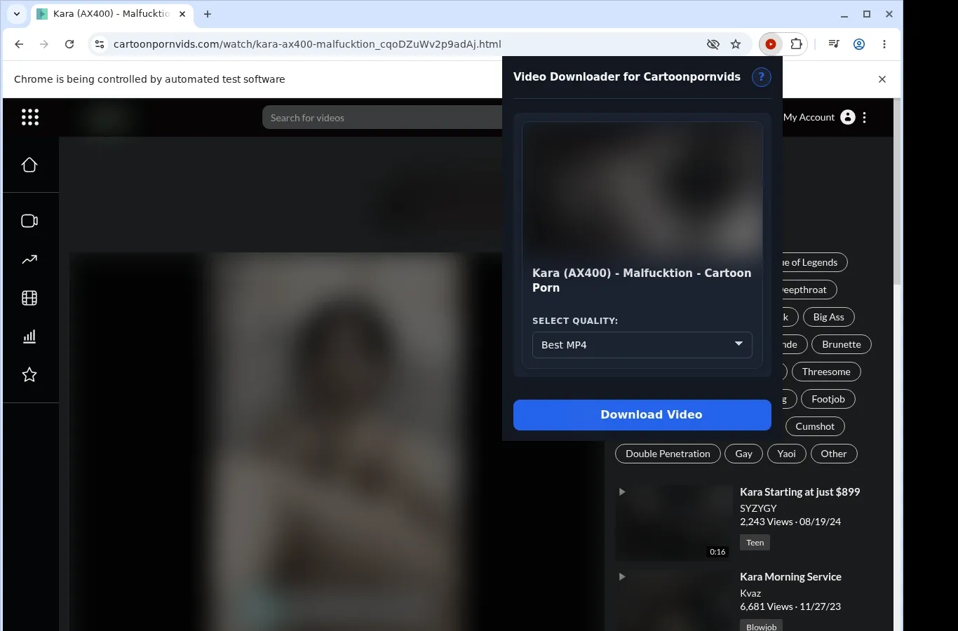 CartoonPornVids Video Downloader