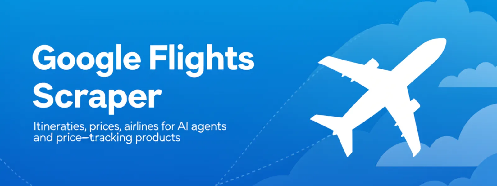 Google Flights Scraper hero
