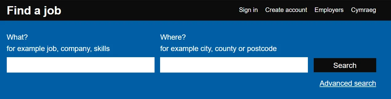 FindAJob DWP Gov UK Scraper