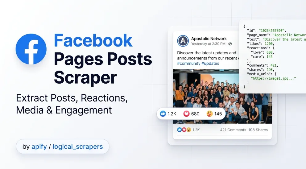 Facebook Posts Scraper