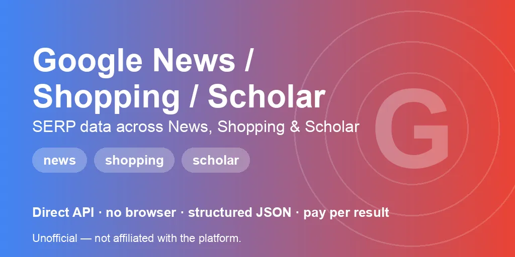 google-news-shopping-scholar-scraper