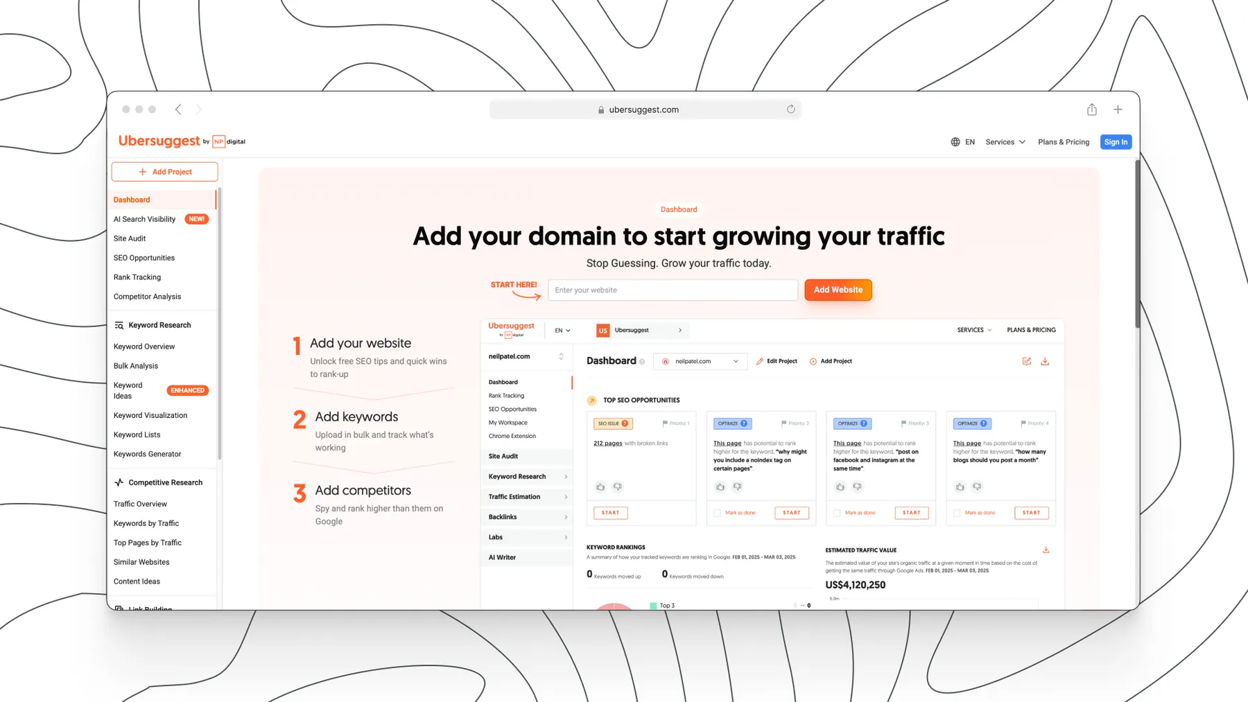 Ubersuggest Scraper