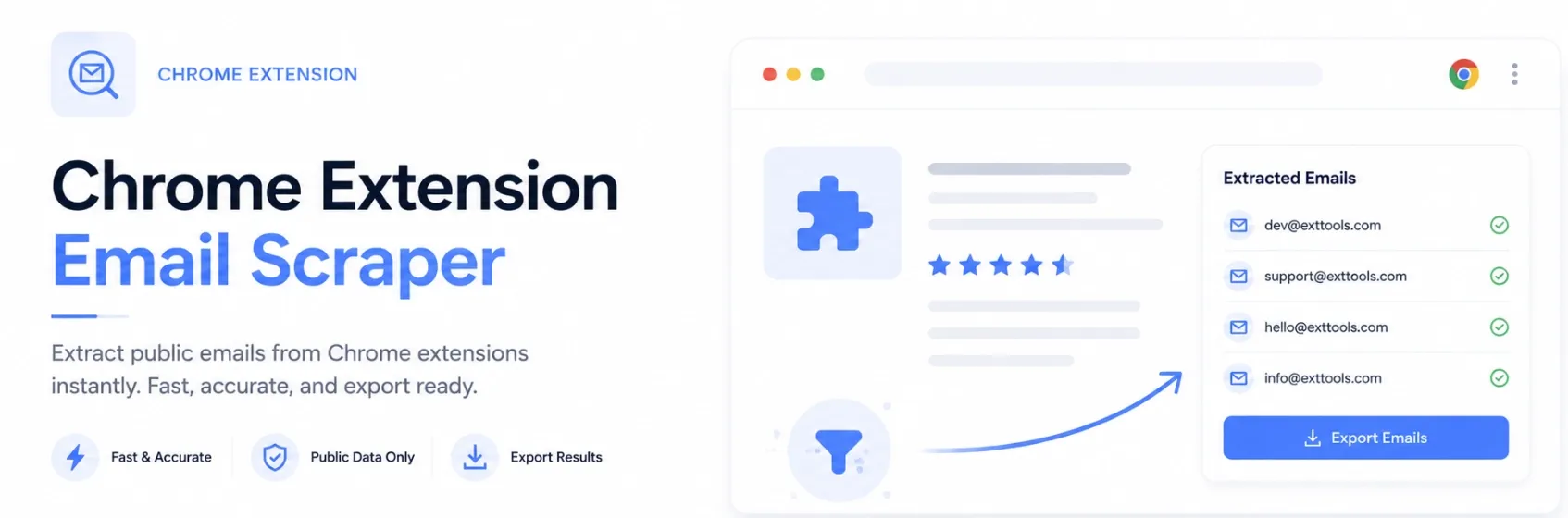 Chrome Extension Email Scraper