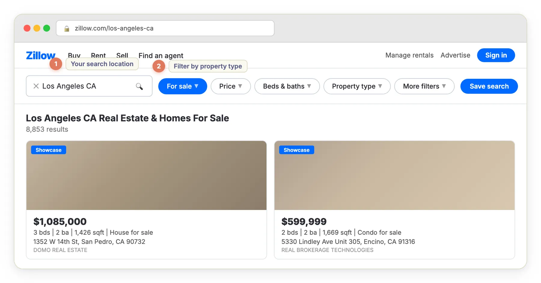 Zillow — what this Actor scrapes