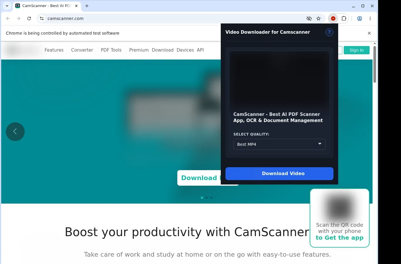 CamScanner Media Downloader