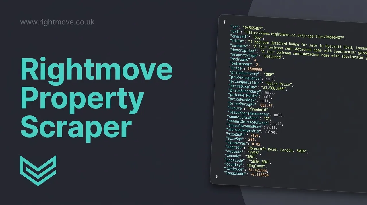 Rightmove Property Scraper cover