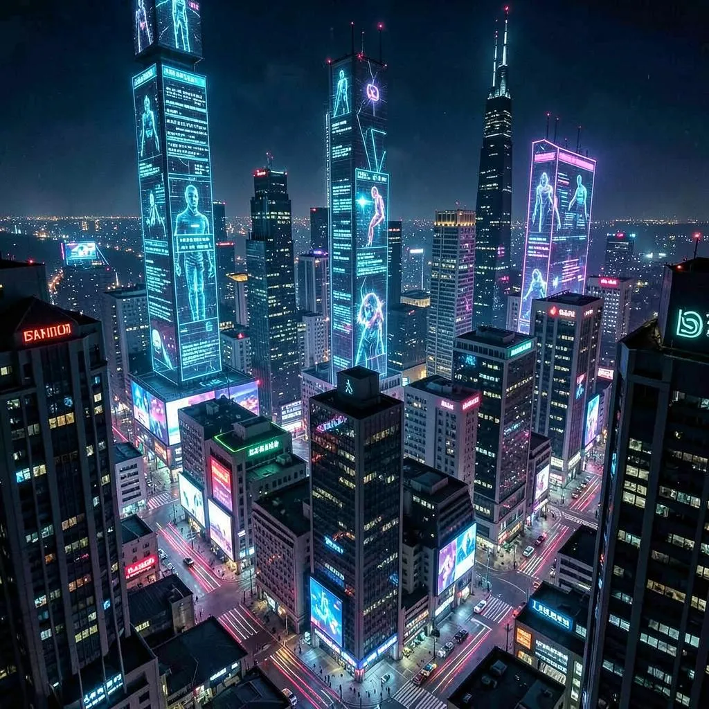 Sci-fi · Cyberpunk — FLUX.2 Klein AI image