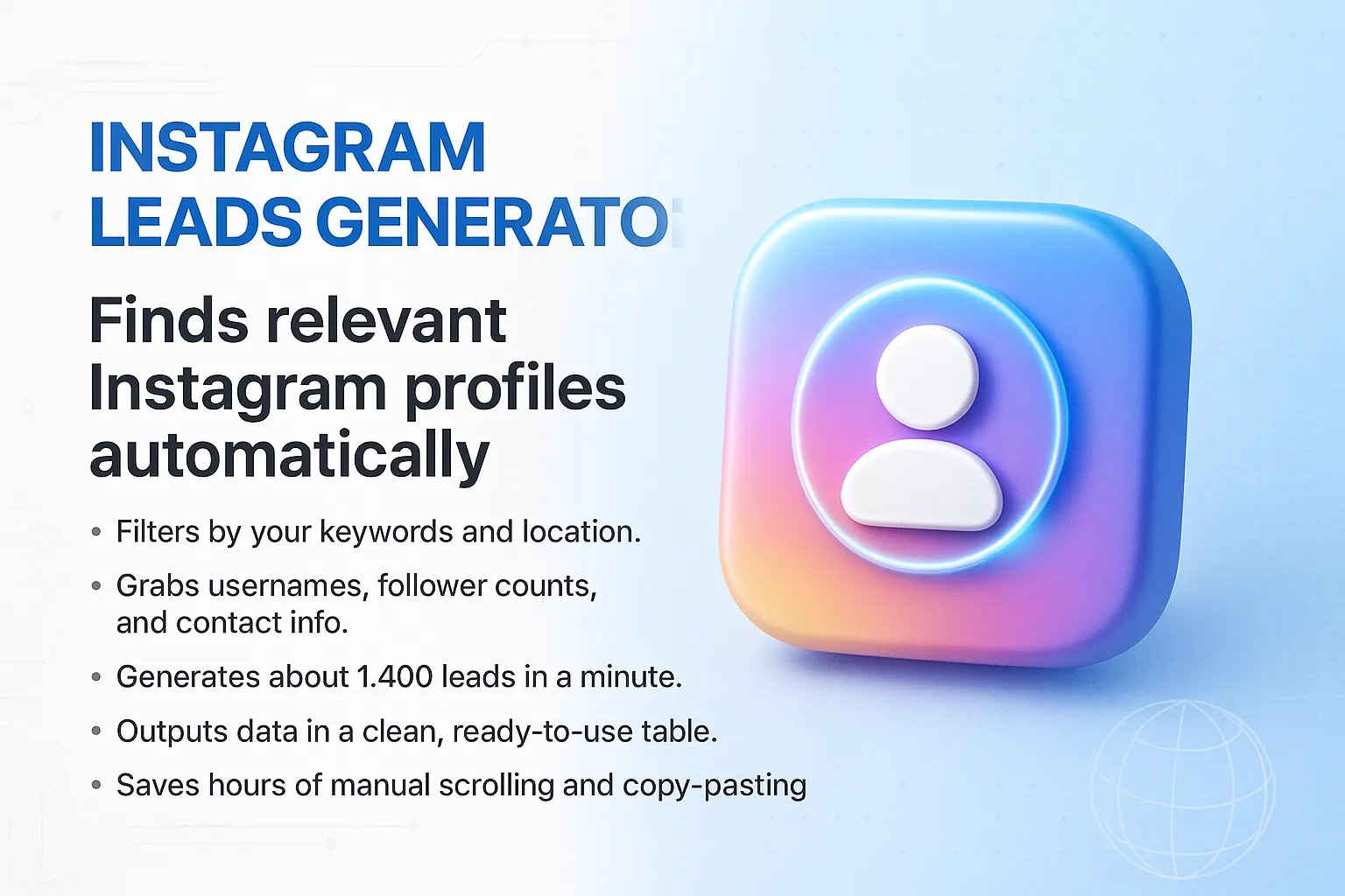 Instagram Leads Generator