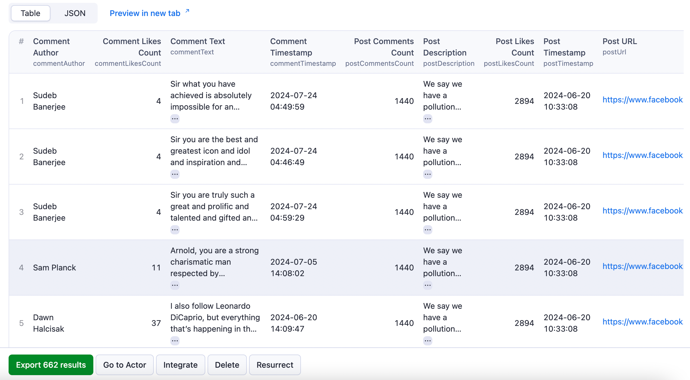 sentiment analysis API