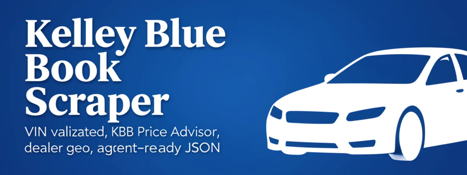Kelley Blue Book Scraper hero