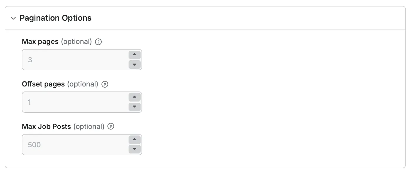 Scraper Sample Input