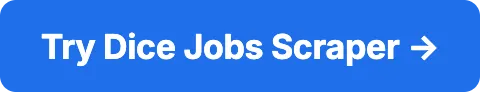 Try Dice Jobs Scraper