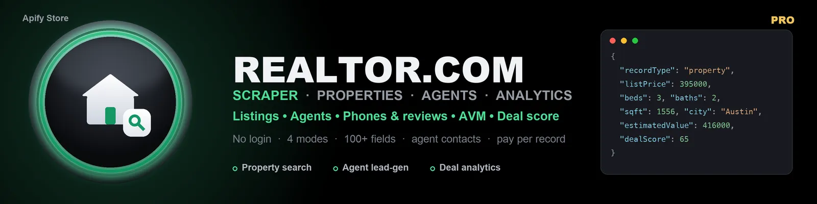 Realtor.com Scraper