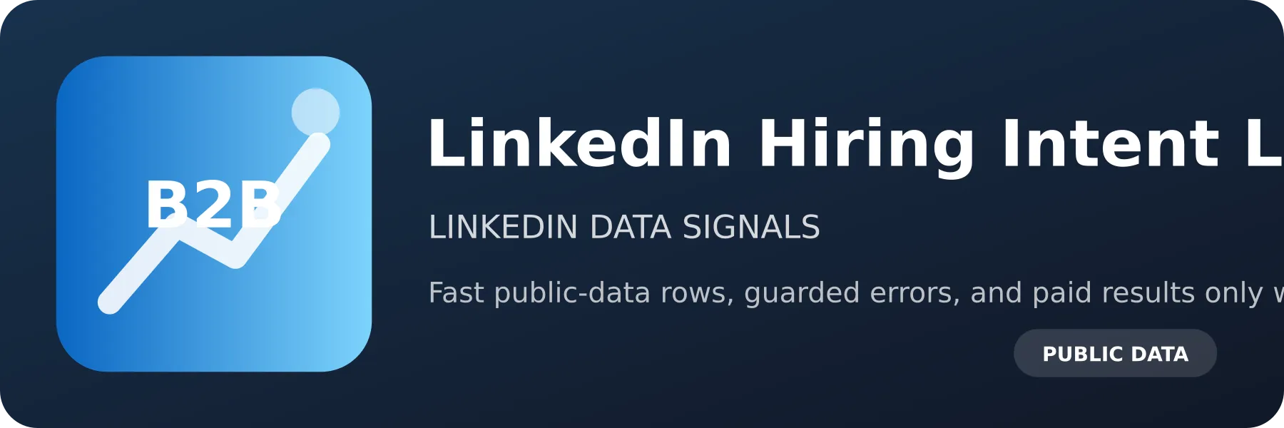 LinkedIn Hiring Intent Leads logo
